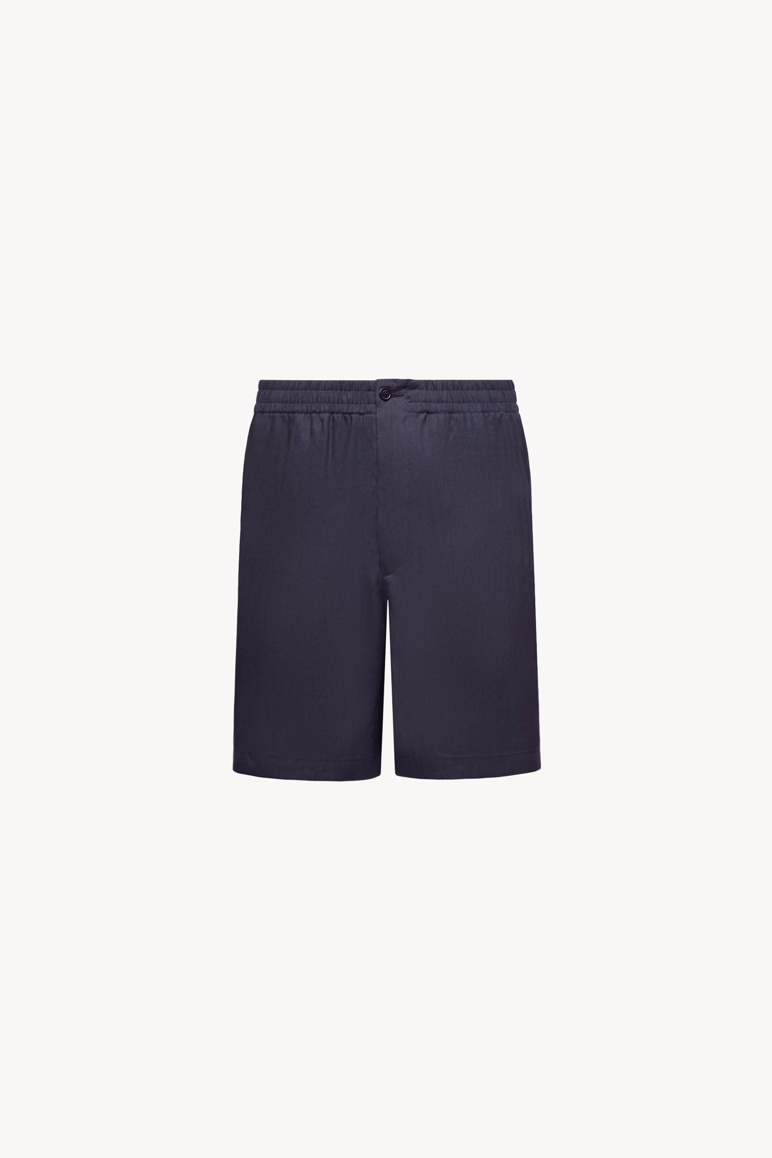 Moncler x Gilga Farm Designed by Donald Glover Linen Blend Shorts Men Navy Blue Moncler 2